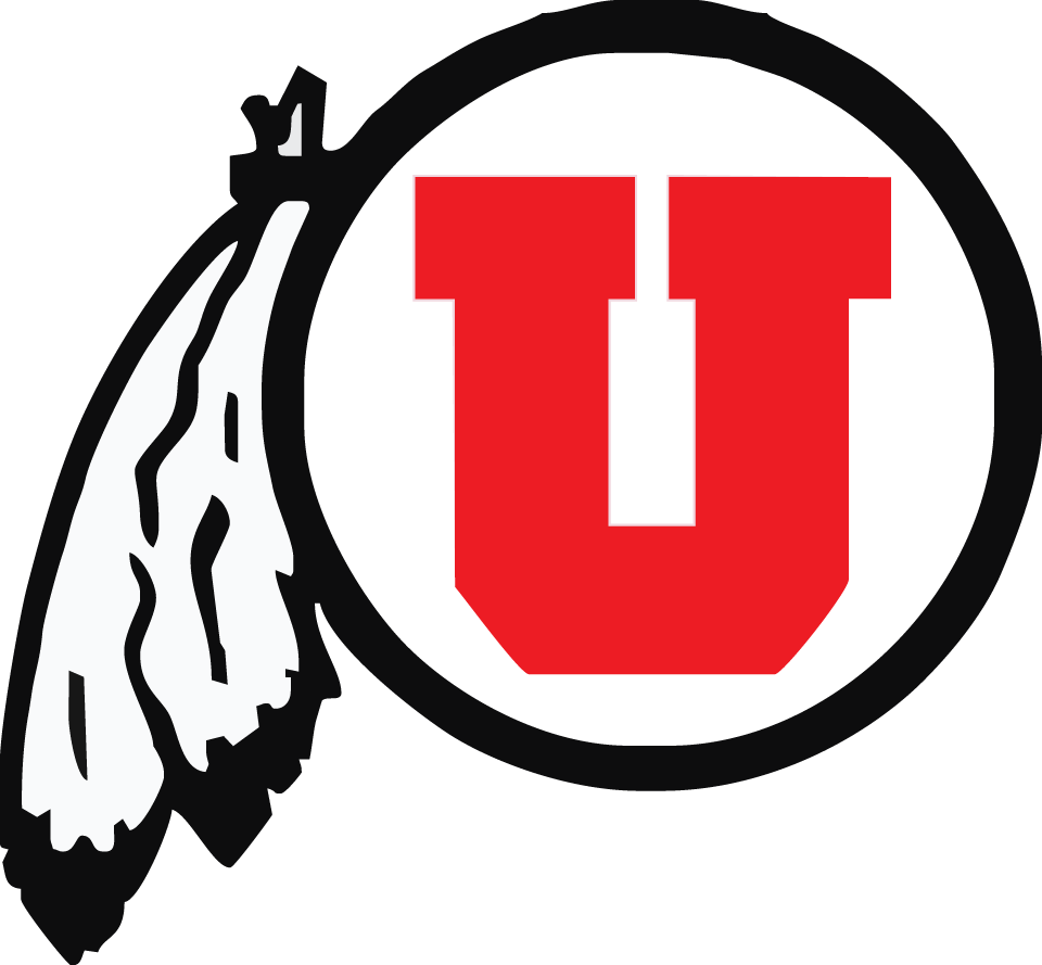 Utah Utes 1988-2000 Primary Logo vinyl decal